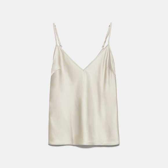 Zara Satin Camisole - Picture 1 of 3